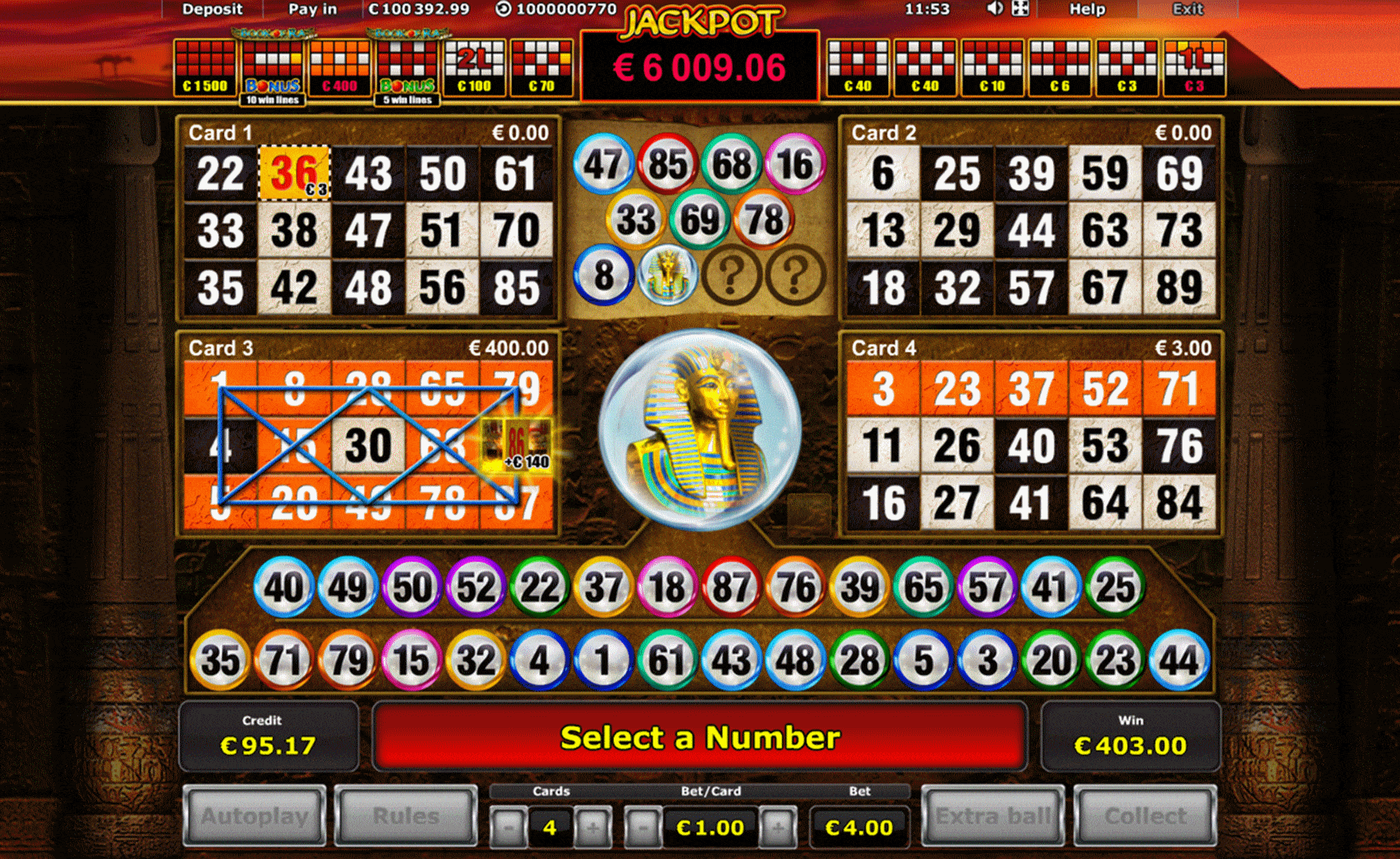 Bingo club lotto Hansa 642365