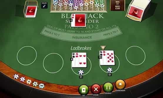 Blackjack online surrender 734335